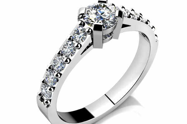 Zásnubní prsten LOVE 028