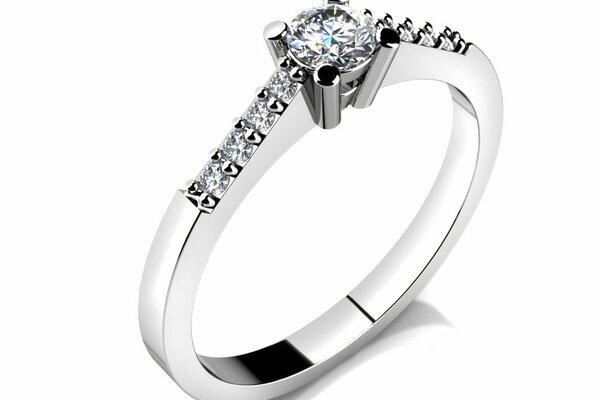 Zásnubní prsten LOVE 034